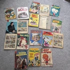 Vintage 1950s Comic Book Lot Mad Cracked Worlds Finest Superman Batman Lois Lane