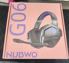NUBWO G06 Dual Wireless Gaming Headset with M...