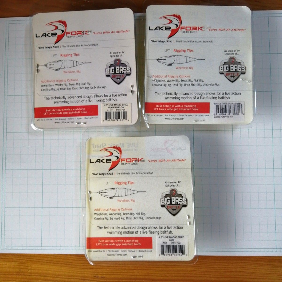 ChatterBait Lake Fork Lie Magic Shad - Image 5