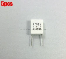 5Pcs 0.1R 100Mr 5W+/-10% Non-Inductive Resistor Ic New gg