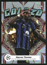2023-24 Topps Chrome UEFA Champions League Soccer Golazo Singles - You Choose