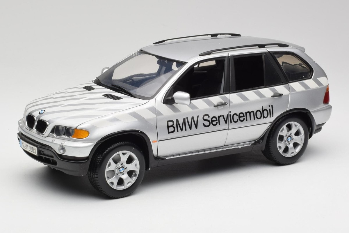 80430305646 BMW E53 X5 3.0d Service Mobil Kyosho 1/18 | eBay