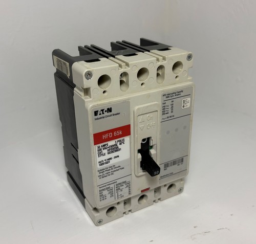 Disyuntor Eaton HFD3050L 50A rojo brillante 600V HFD3050 cortador-martillo 50 amperios