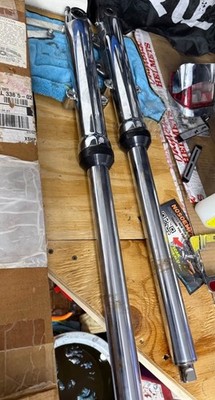 Harley Davidson  41mm Wide Glide Front End W EXTRA SET OF 2+ TUBES