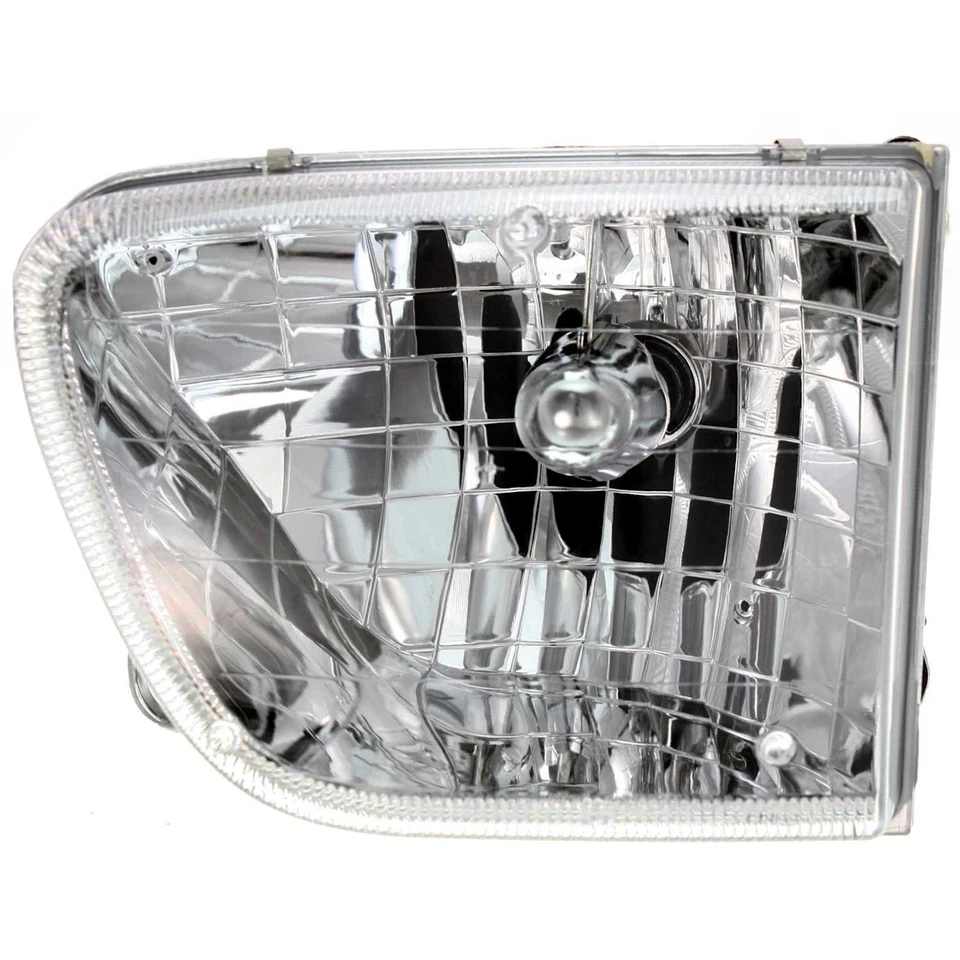 Headlight Set For 98-2001 Mercury Mountaineer Left and Right With Bulb 2Pc - Image 2 of 4