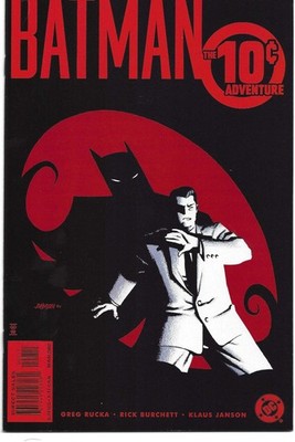 BATMAN THE TEN CENT ADVENTURE #1 (DC, 2002) NM Rucka  Burchett  Janson Free ship