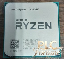 Used AMD Ryzen 3 2200GE 4C 3.2GHz 4M YD2200C6M4MFB Socket AM4 35W CPU Processor
