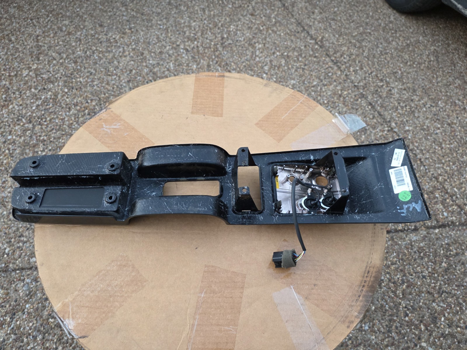 FERRARI 599 FIORANO F1 INSET OEM GENUINE ORIGINAL CARBON FIBER CENTER CONSOLE