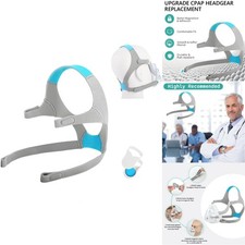 Adjustable Replacement Headgear Strap for F20 N20 CPAP Mask with Magnetic Clips