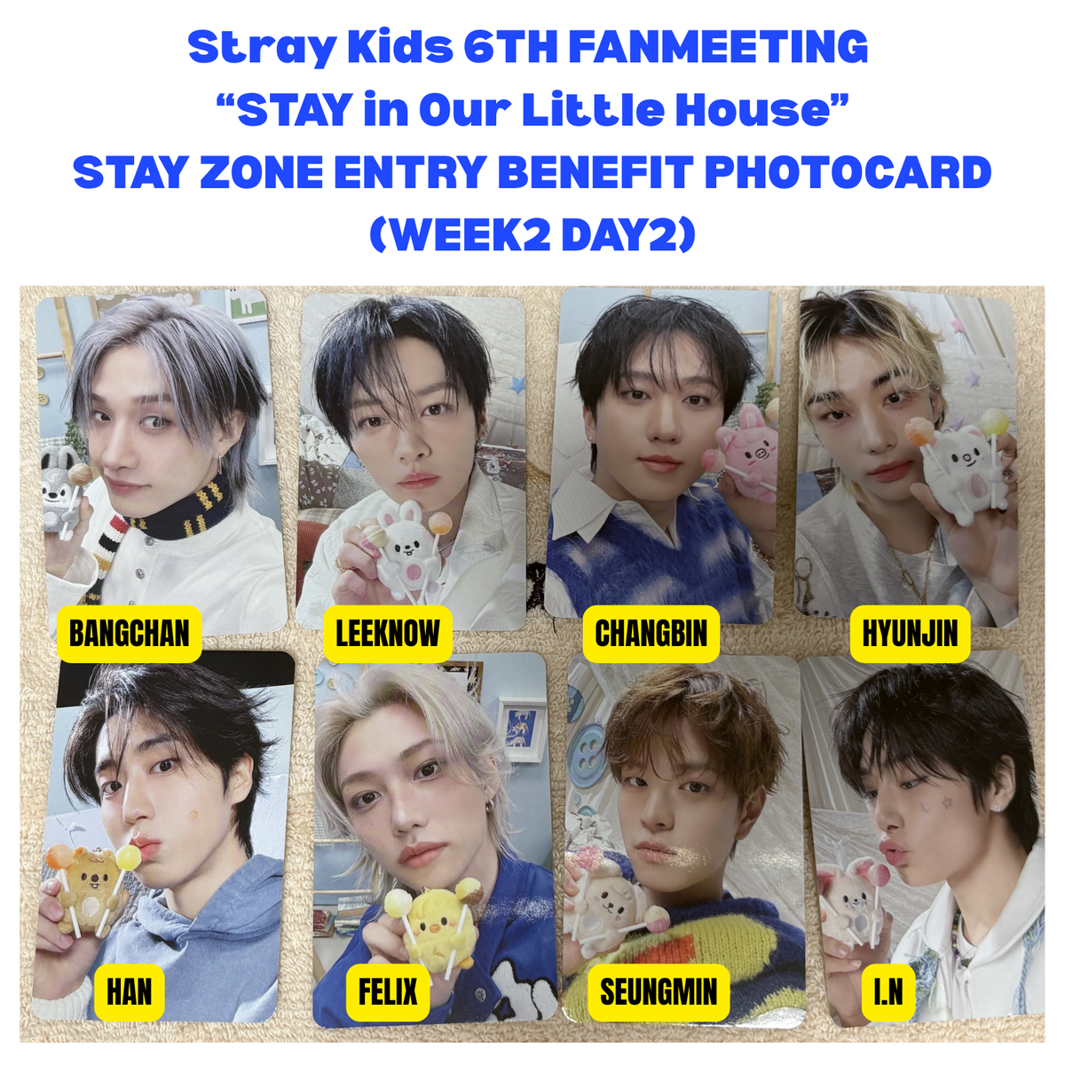 SKZ] Stray Kids 6TH FANMEETING “STAY in Our Little House” STAY