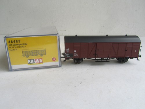 BRAWA 48685 - Spur H0 - Gedeckter Güterwagen Gkülw der DR in OVP | Zustand: Neu