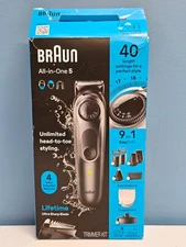Braun All-in-One 5, 40 length settings, and 9 in 1 - New in Open Box
