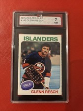 1975 O PEE CHEE #145 GLENN RESCH KSA 7 NEAR-MINT 2ND/YEAR