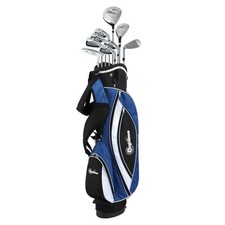 USED Confidence Golf Mens Power V3 Club Set and Stand Bag, Heavily Used