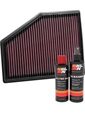 K&N Air Filter 33-3079 + Recharge Kit fits BMW 8 Series 3.0 F92,G15 840 i