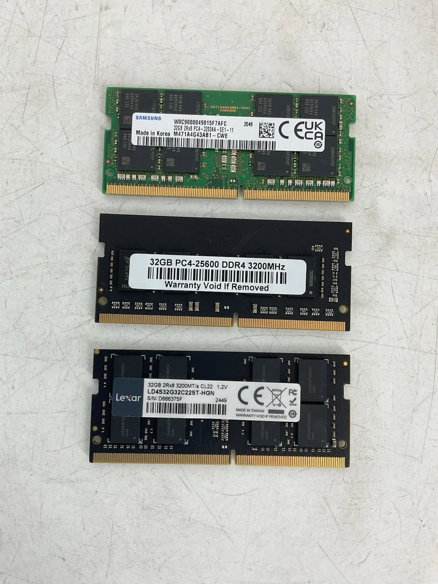 25+ Samsung SO-DIMM Computer PC4-21300 (DDR4-2666) Bus Speed