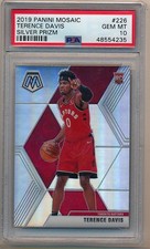 2019 Panini Mosaic Silver Prizm 226 Terence Davis  PSA 10 618151