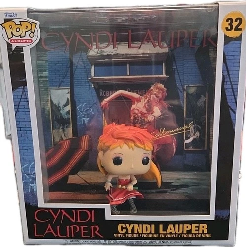 Funko Pop! Album Cover with Case: Cyndi Lauper #32 - New In Box