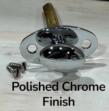 Baldwin Hardware 6746-260 Lock Turn Knob Piece Polished Chrome Finish NOS