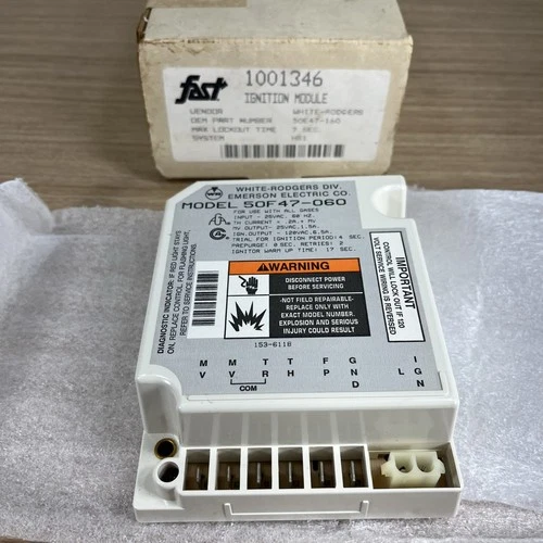 White-Rodgers 50F47-060 Furnace Control Board Hot Surface Ignition Control (NEW)