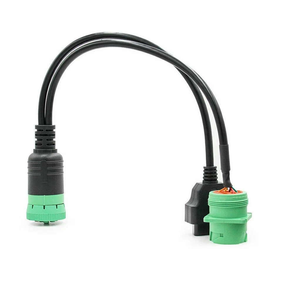 Convertidor de cable de diagnóstico para camión J1939 9P a 9PIN y 16P OBD2 para vehículo pesado Foto 4 de 4