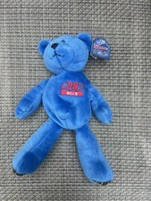 Limited Treasures NFL Buffalo Bills Flutie Plush Beanie Bear White 1998