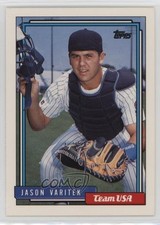 1992 Topps Traded Jason Varitek #123T 0w6