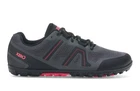 Xero Womens Mesa Trail II Running Barefoot Shoes Zero Drop in Asphalt / Raspberr