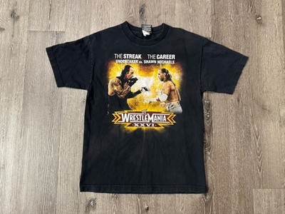 Vintage Wrestlemania Shirt Mens Medium Undertaker Shawn Michaels Graphic 2010 