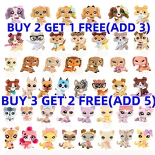 Littlest Pet Shop LPS Dog Cat Toy for Kid Figure Collectible Rare Birthday Gift