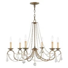 Livex Lighting - Pennington - 6 Light Chandelier in Traditional Style - 28