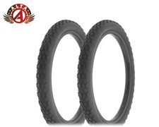 2 ALTA BICYCLE 20 x 2.125 BLACKWALL S-2 TIRES DURABLE  ROUGH KNOBBY TREAD.