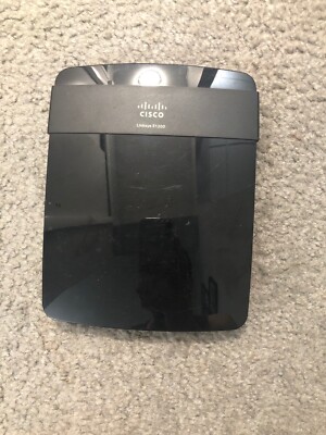 Cisco Linksys E1200 Wireless N Home Wi-Fi Router Lan 4 - No AC Adapter