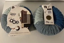 2 BERNAT Blanket O'GO Quick-Start "AGAVE" Yarn Tangle-Free Yarnspirations