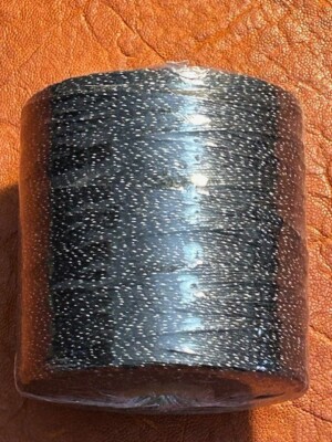 TNT One LB Spool of Linen Wrap Material For Your Pool Cue. Black/White ...