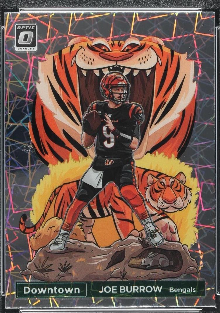 2022 Panini Donruss Optic - Downtown Joe Burrow #DT-JB for sale