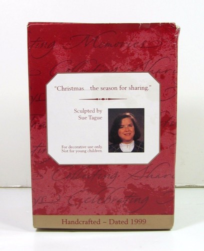 MARY'S BEARS Hallmark Keepsake Ornament 1999 Teddy und Hase Weihnachten in BOX - Bild 8 von 8