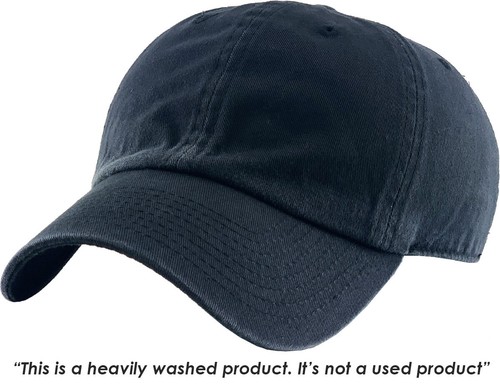 Solid Plain Washed Dad Hat Cotton Polo Style Baseball Ball Cap NEW - Picture 14 of 297