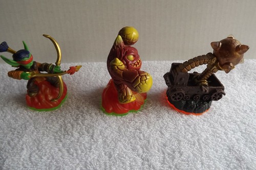 3 Skylanders Scorpian,Eruptor and Flameslinger - Imagen 4 de 5