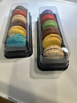 Macaron Cookies Vegan by Chef Rogers French Macarons Assorted Flavors 12 piece