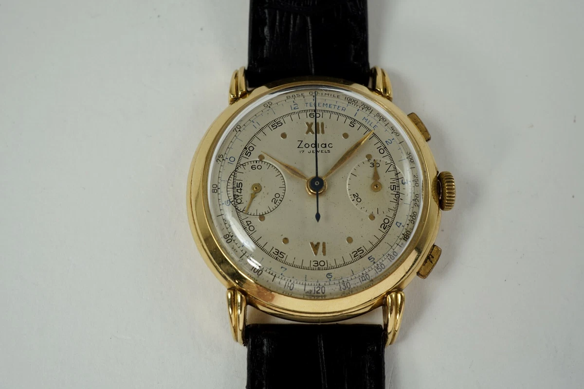 Zodiac chronograph vintage sale