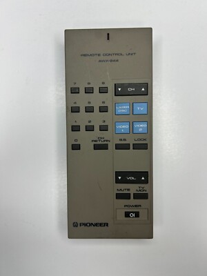 Pioneer AWX-244 Remote Control, Gray - OEM for VTG Stereo Tuner VCT700 VCT700/KU