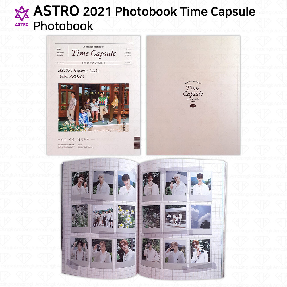 ASTRO 2021 Photobook Time Capsule Folded Poster Making DVD