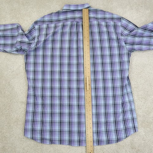 GANT Shirt Mens XXL Coast Poplin Long Sleeve Plaid Check Button Down - Picture 11 of 12
