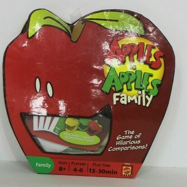 Apples to Apples Family Edition Game 2010 Mattel Complete for sale online eBay