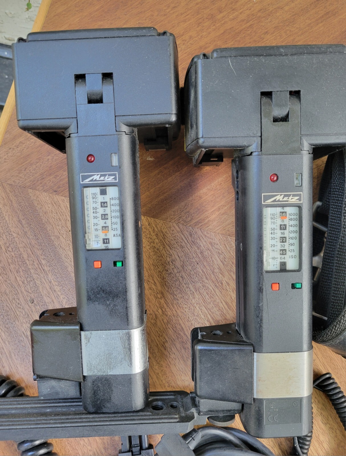 Metz 60CT1 Flash Heads w/Mecablitz 60 CT 1/2 PowerPacks Lot (For Parts