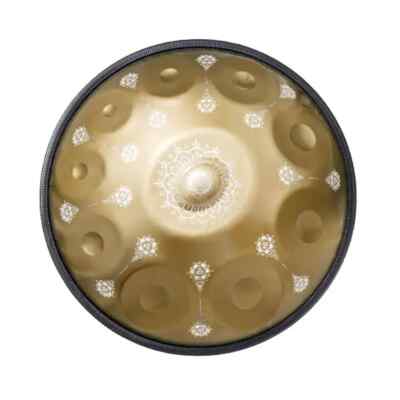 Mandala Handpan 22inch Tone D Minor Steel Tongue Drum Meditation Instrument Gift