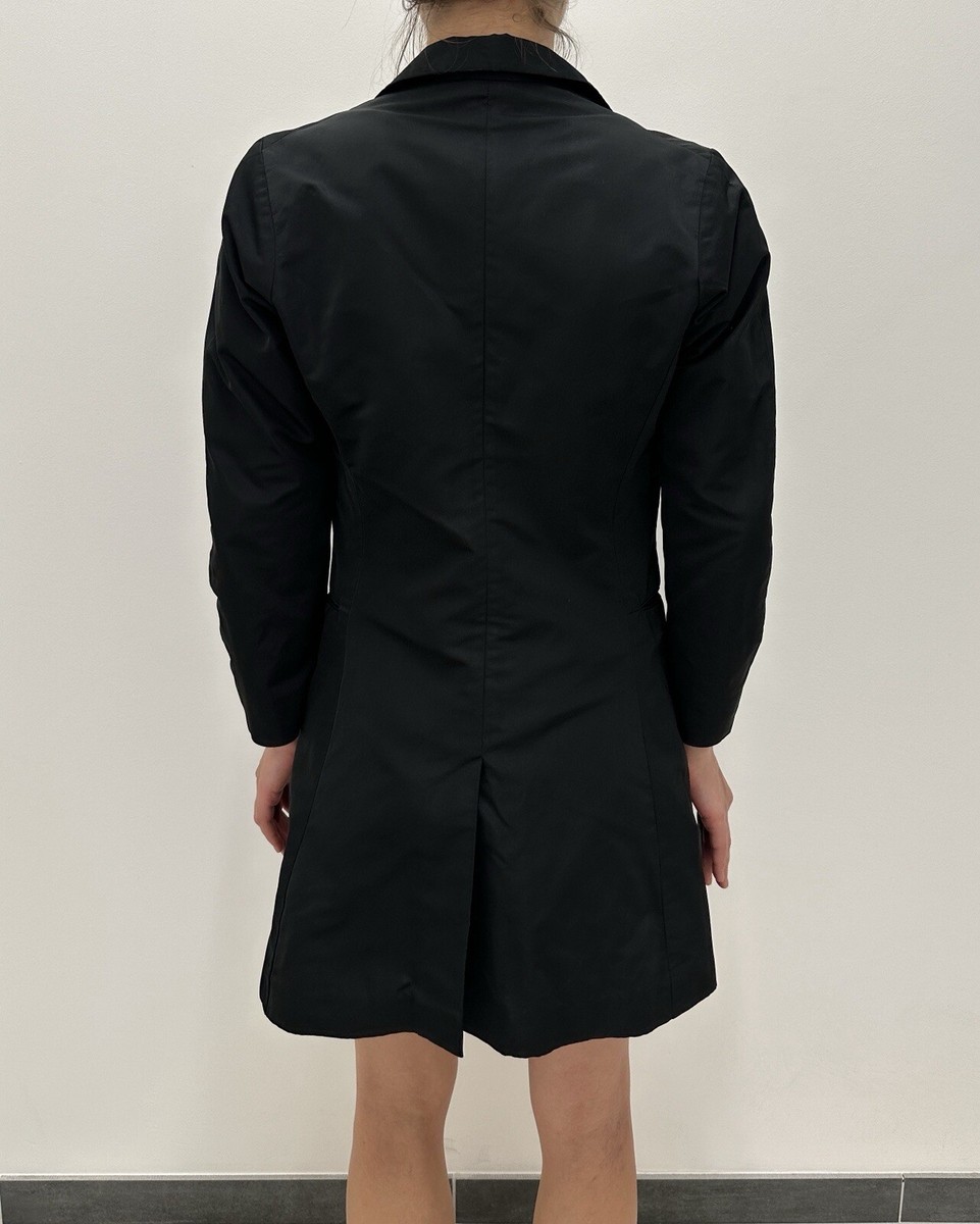 Jil Sander Black Womens Trench Coat Size 36 | eBay