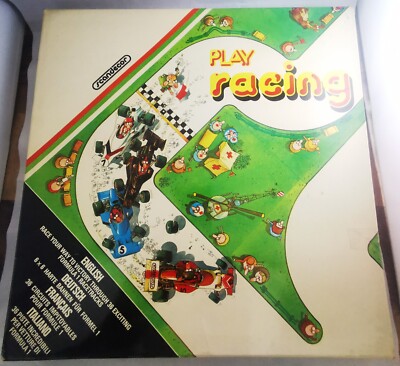 PLAY RACING SPIEL GESELLSCHAFT SCANDECOR PARIS 70ER JAHRE SAMMLUNG GRAF MORDILLO