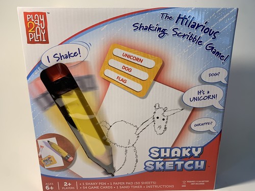 SHAKY SKETCH THE HILARIOUS SHAKING SCRIBBLE GAME NEW FREE SHIPPING 810902034405 EBay